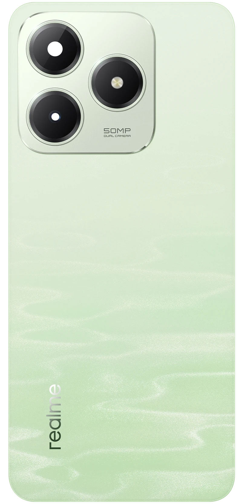 Batterideksel Realme C63, Grønn (Jade Green), Servicepakke 621033000271