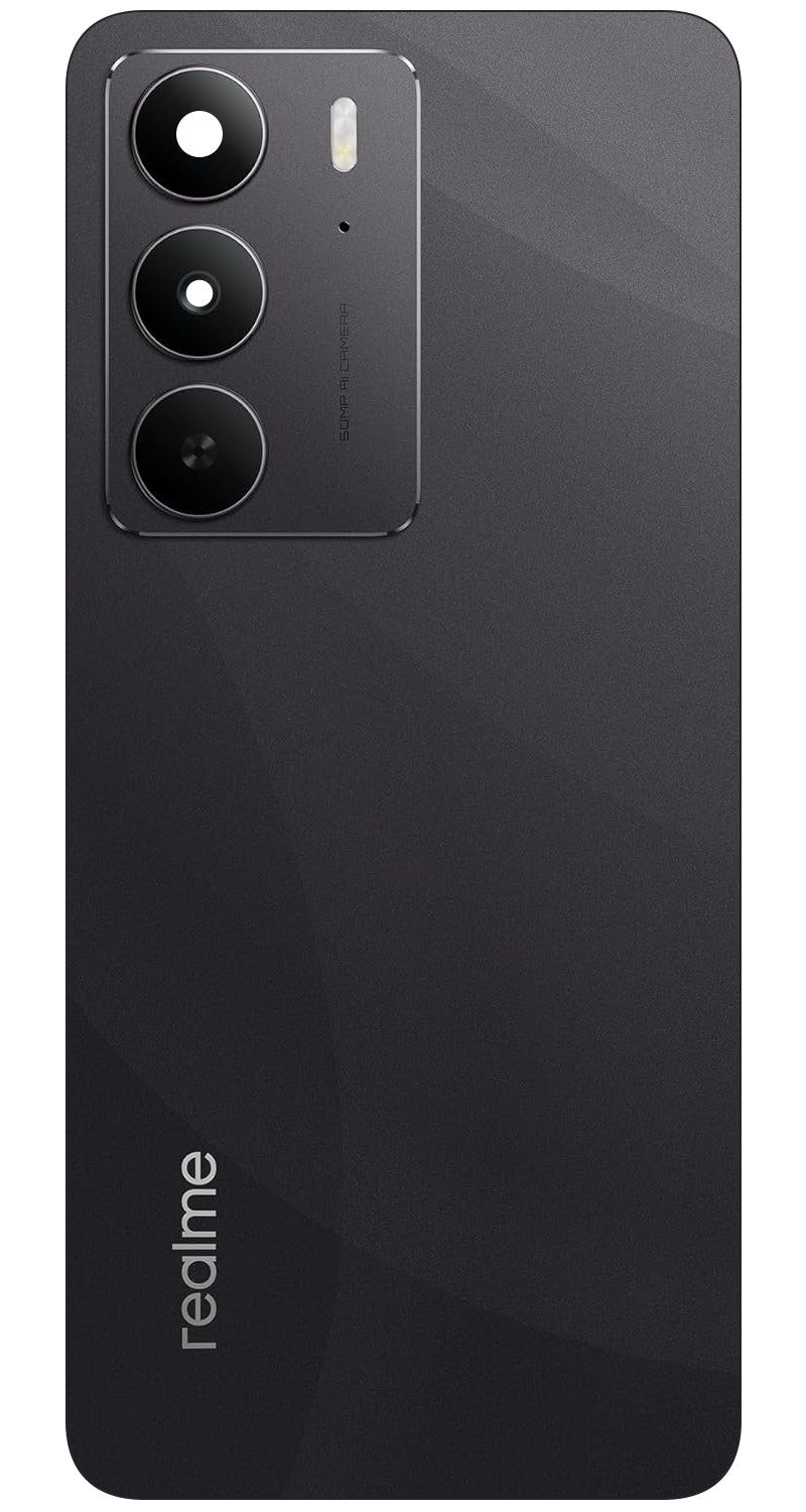 Batterideksel Realme C75 4G, Svart (Storm Black), Servicepakke 621033000468