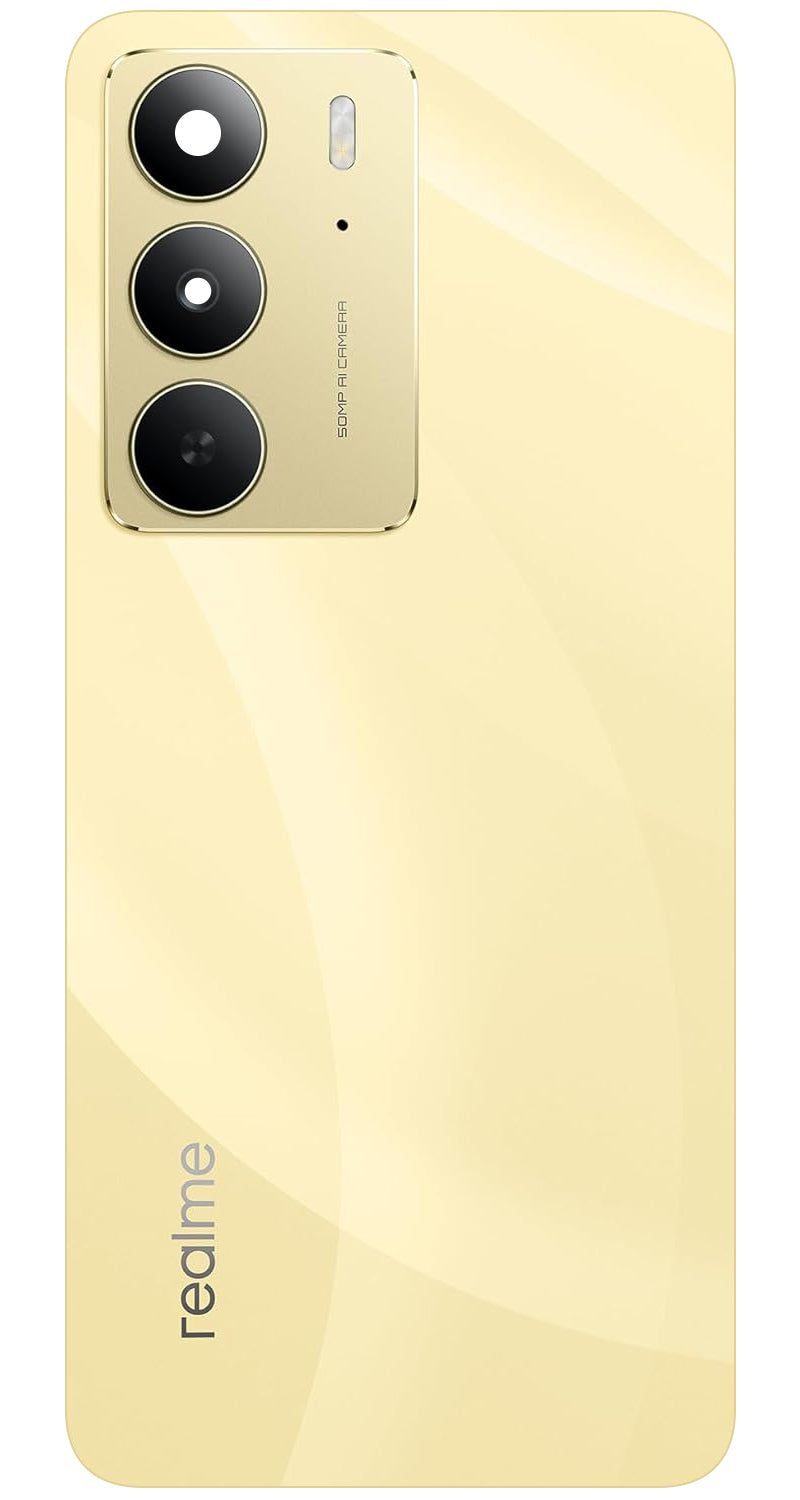 Batterideksel Realme C75 4G, Gull (Lightning Gold), Service Pack 621033000467
