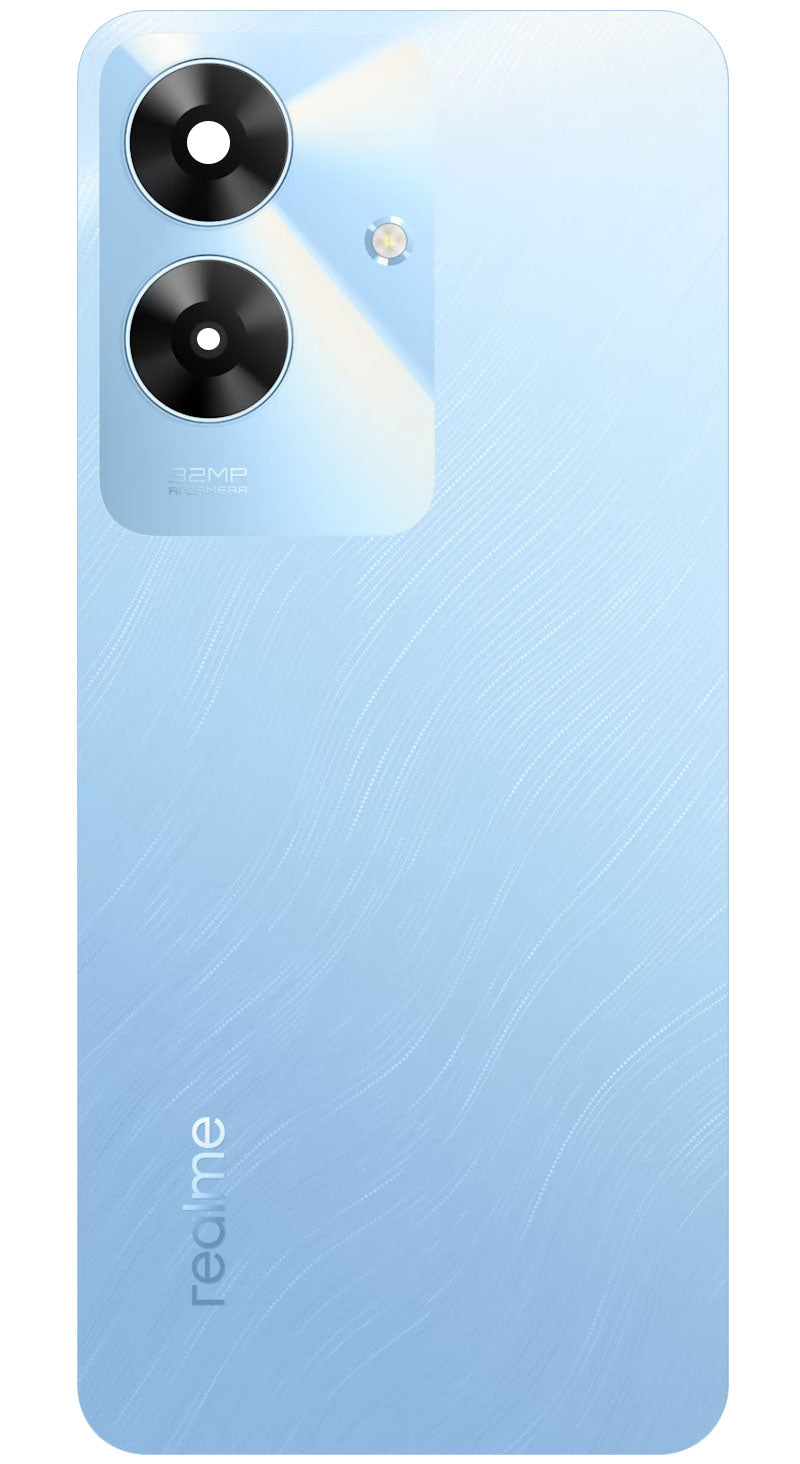 Batterideksel Realme Note 60, Blå (Voyage Blue), Service Pack 621033000311