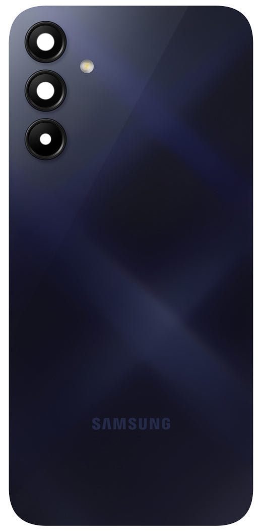 Batterideksel Samsung Galaxy Galaxy A15 A155, Blå (Brave Black), Swap