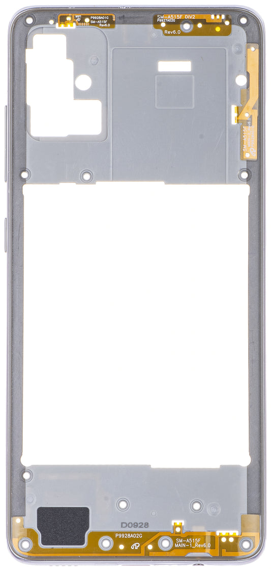 Samsung Galaxy Galaxy A51 A515 Halvdeksel, sølv