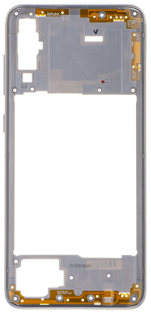 Samsung Galaxy Galaxy A70 A705 Mid Case - Sølv