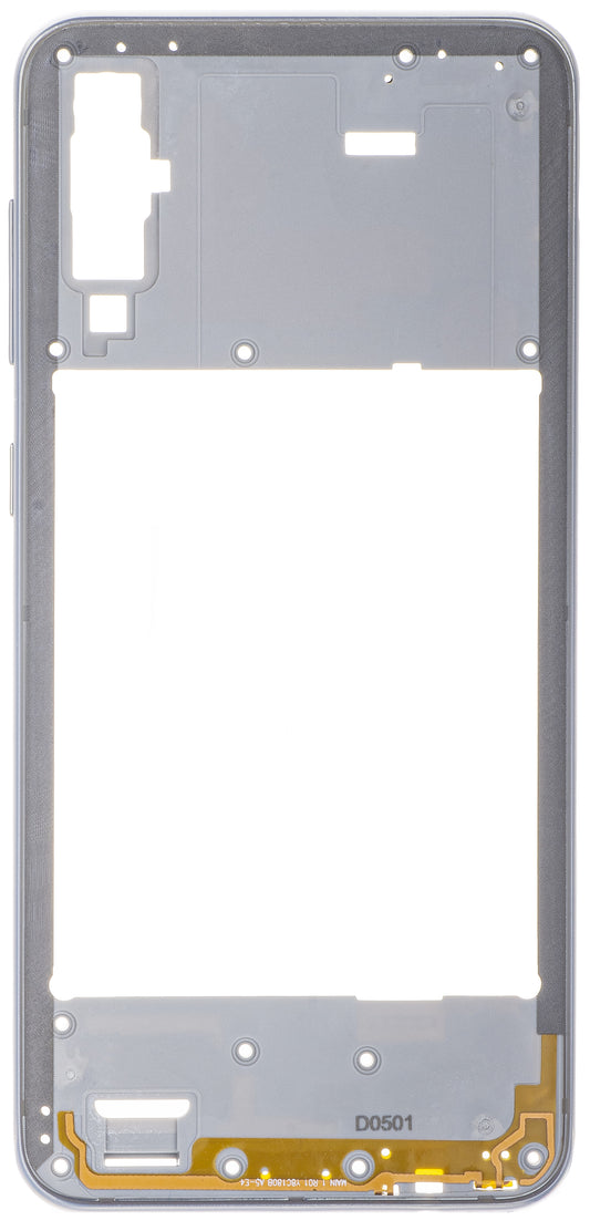 Samsung Galaxy Galaxy A50 A505 Halvdeksel, sølv
