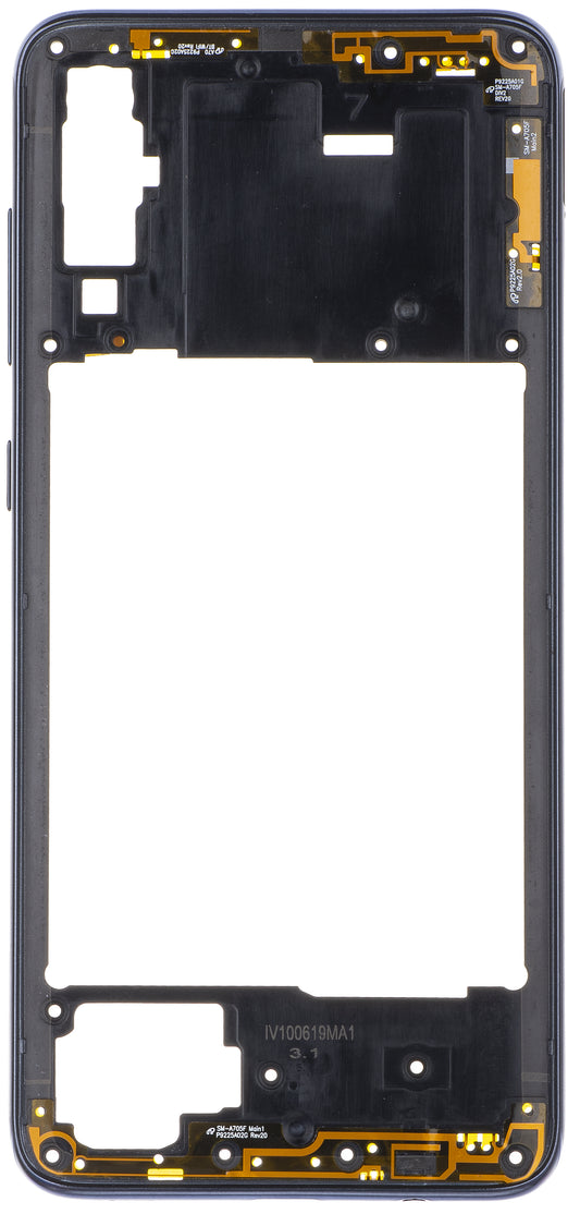 Samsung Galaxy A70 A705 Mid Case, Svart