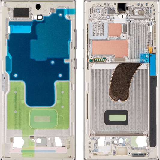 Samsung Galaxy Galaxy S23 Ultra S918, Crem, Servicepakke GH96-15833B