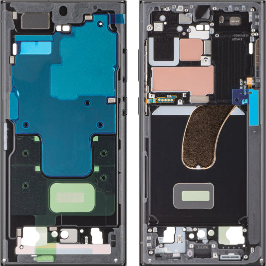 Samsung Galaxy Galaxy S23 Ultra S918, Svart (grafitt), Servicepakke GH96-1585833E