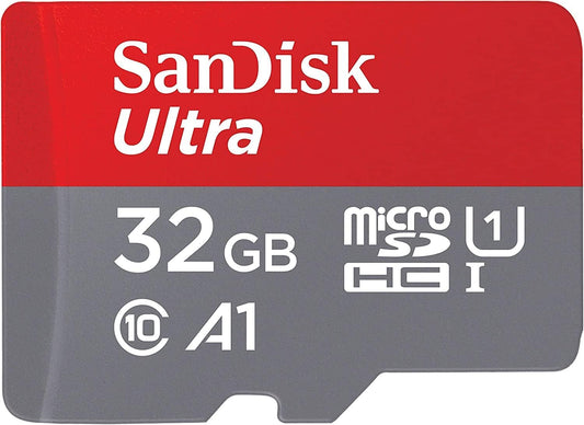 SanDisk Ultra microSDHC minnekort, 32 GB, klasse 10 / UHS-1 U1 SDSQUA4-032G-GN6MN