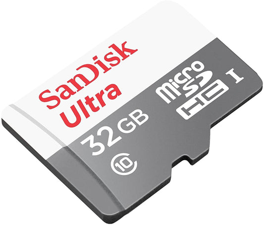 Minnekort microSDHC SanDisk Ultra, 32Gb, Klasse 10 SDSQUNR-032G-GN3MN