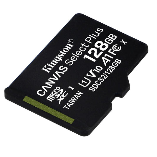 Minnekort microSDXC Kingston Canvas Select Plus, 128 GB, klasse 10 / UHS-1 U1 SDCS2/128GBSP