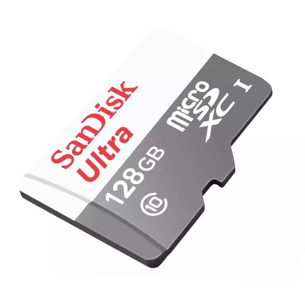 SanDisk Ultra microSDXC minnekort, 128GB, Klasse 10 SDSQUNR-128G-GN6MN