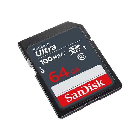 SDXC-minnekort SanDisk Ultra, 64GB, Klasse 10 SDSDUNR-064G-GN3IN