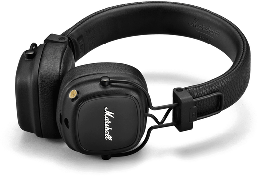 Handsfree Bluetooth Marshall Major IV, A2DP, Svart