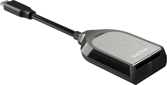 SanDisk Extreme PRO USB-C-kortleser, SD, grå SDDR-409-G46