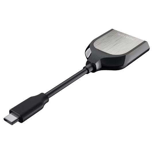 SanDisk Extreme PRO USB-C-kortleser, SD, grå SDDR-409-G46