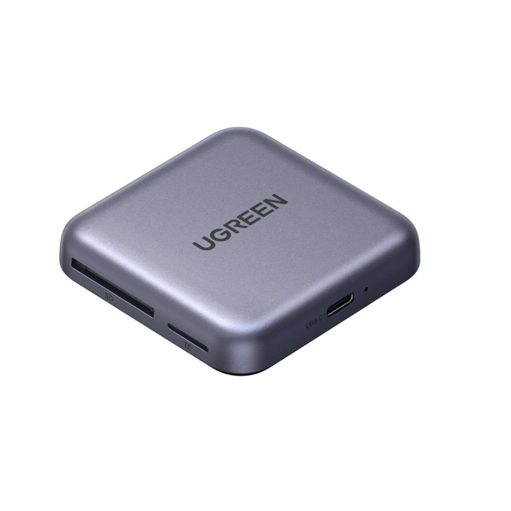 Kortleser USB-C UGREEN CM898 (65095), SD - microSD, Grå