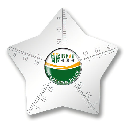 Best BST-006A Metallklips, 0,08 mm