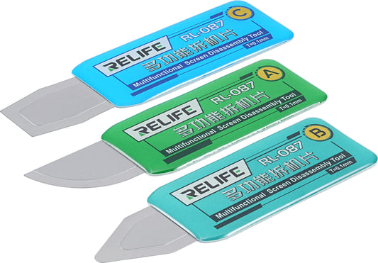Relife metallklips RL-087, 3-i-1