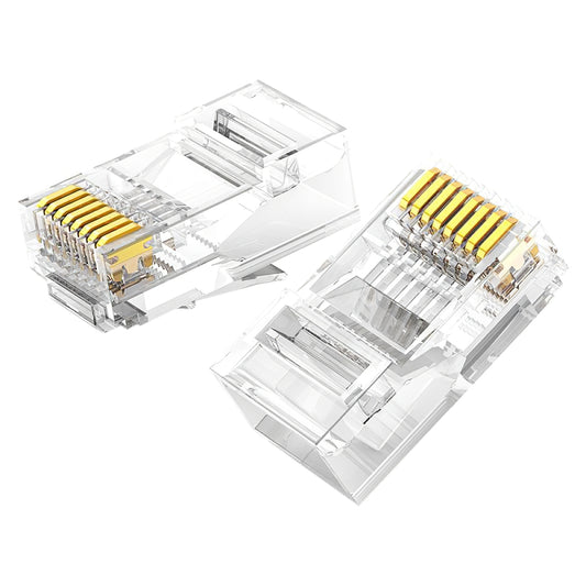 Nettverkskontakt UGREEN NW120, RJ45, Cat6, sett med 100 stk.