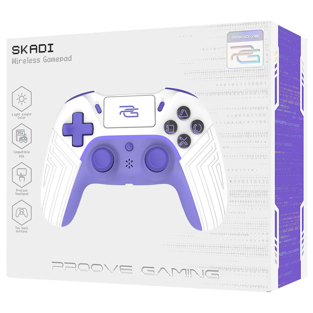 Controller Proove Skadi, Hvit Lilla WGSK00022016
