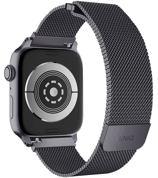 UNIQ Dante rem for Apple Watch 45mm / 44mm / 42mm-serien, grå
