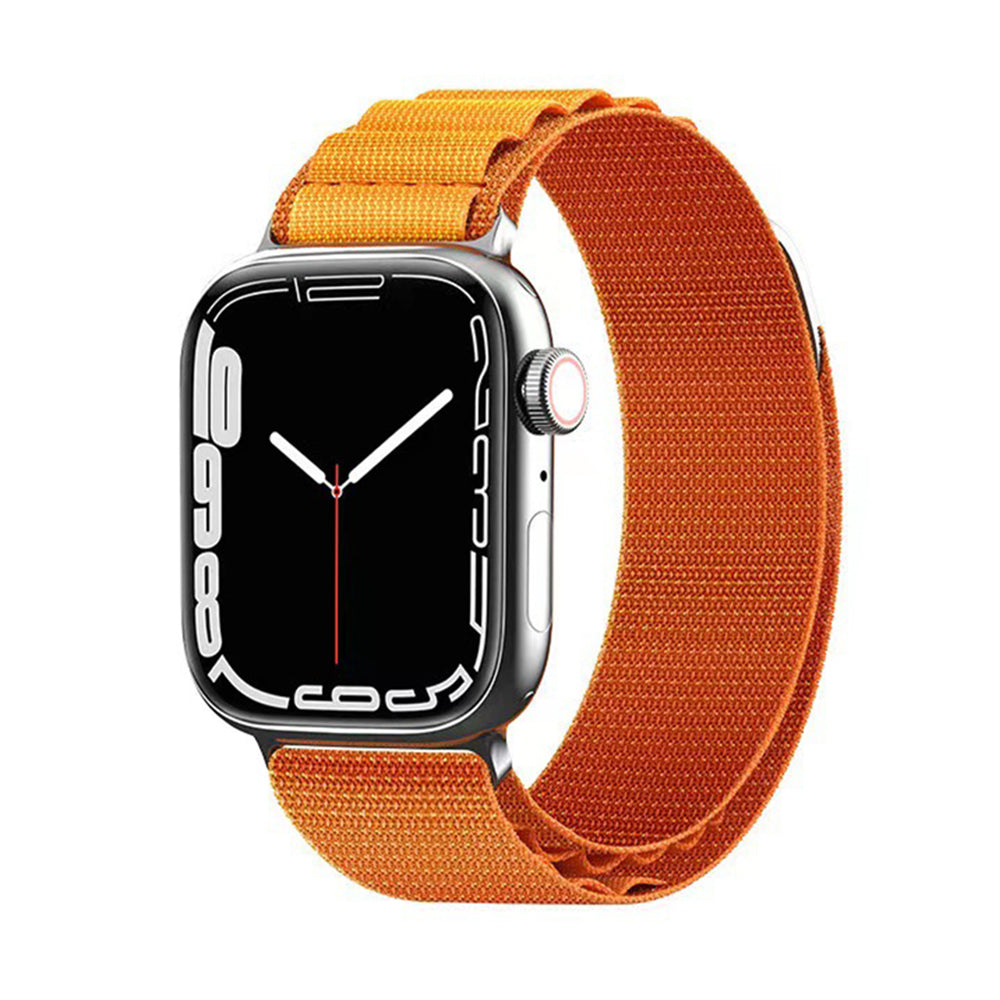 Techsuit W037 dameklokkearmbånd for Apple Watch 42mm / 41mm / 40mm / 38mm Series, Oransje