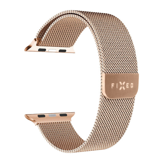 Fixed Mesh reim for Apple Watch 42mm / 41mm / 40mm / 38mm Series, Roségull