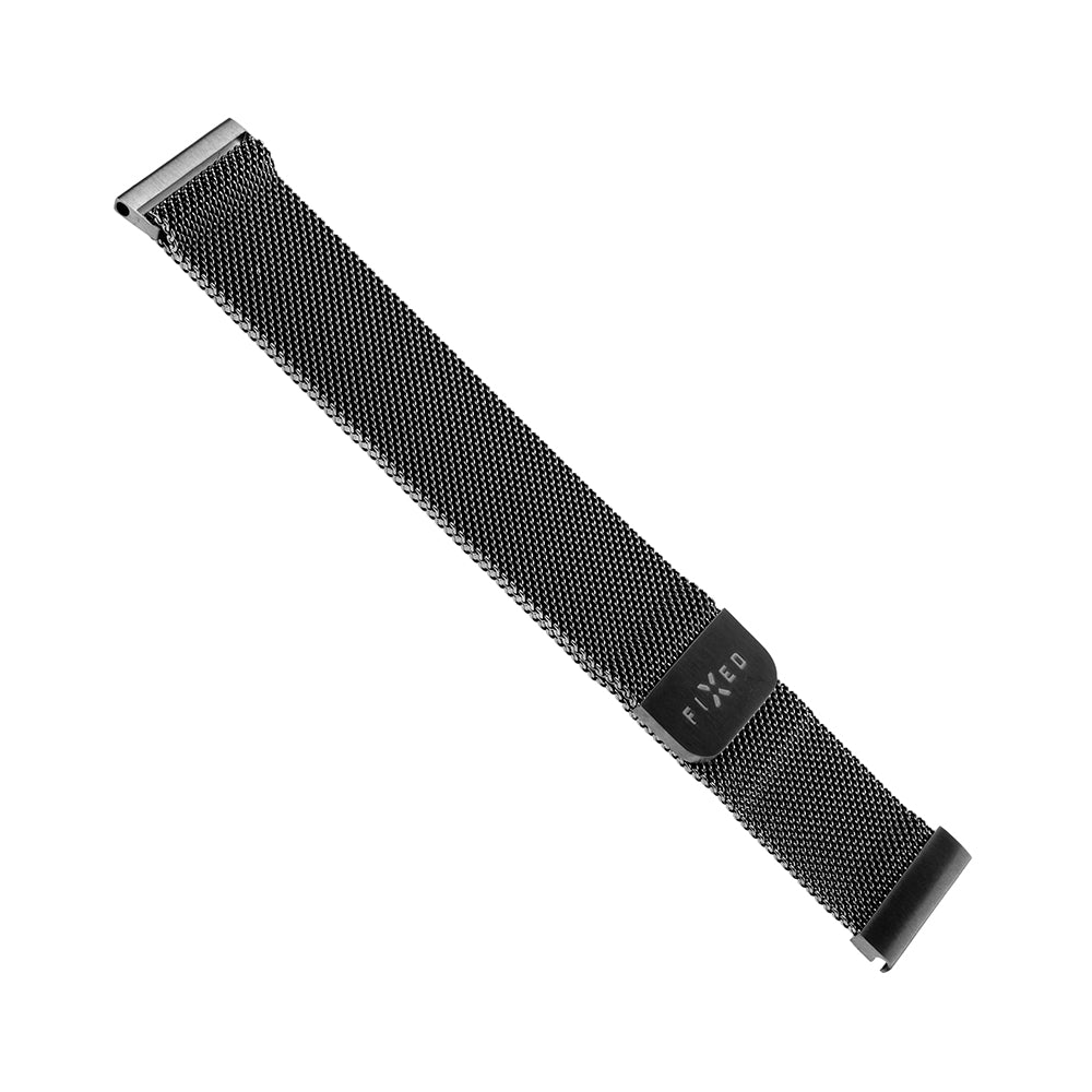 Fixed Mesh-reim for Huawei Watch / Xiaomi Watch Series, 22mm, Svart