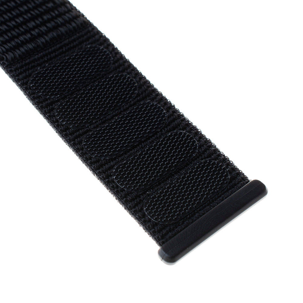 Fixed Nylon-reim for Apple Watch 49mm / 46mm / 45mm / 44mm / 42mm-serien, Svart