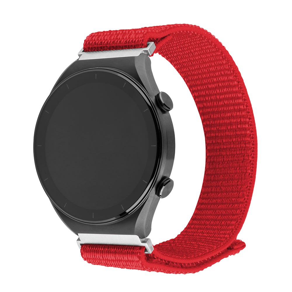 Fixed Nylon Sporty reim for Samsung Galaxy Watch / Huawei Watch Series, 20mm, Rosa