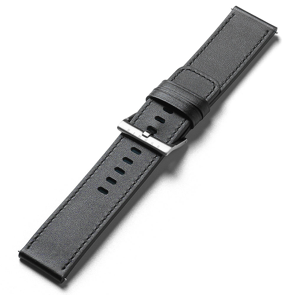 Ringke One Basic Bold reim for Fossil Watch / Mobvoi Watch / Suunto Watch Series, 24mm, Svart