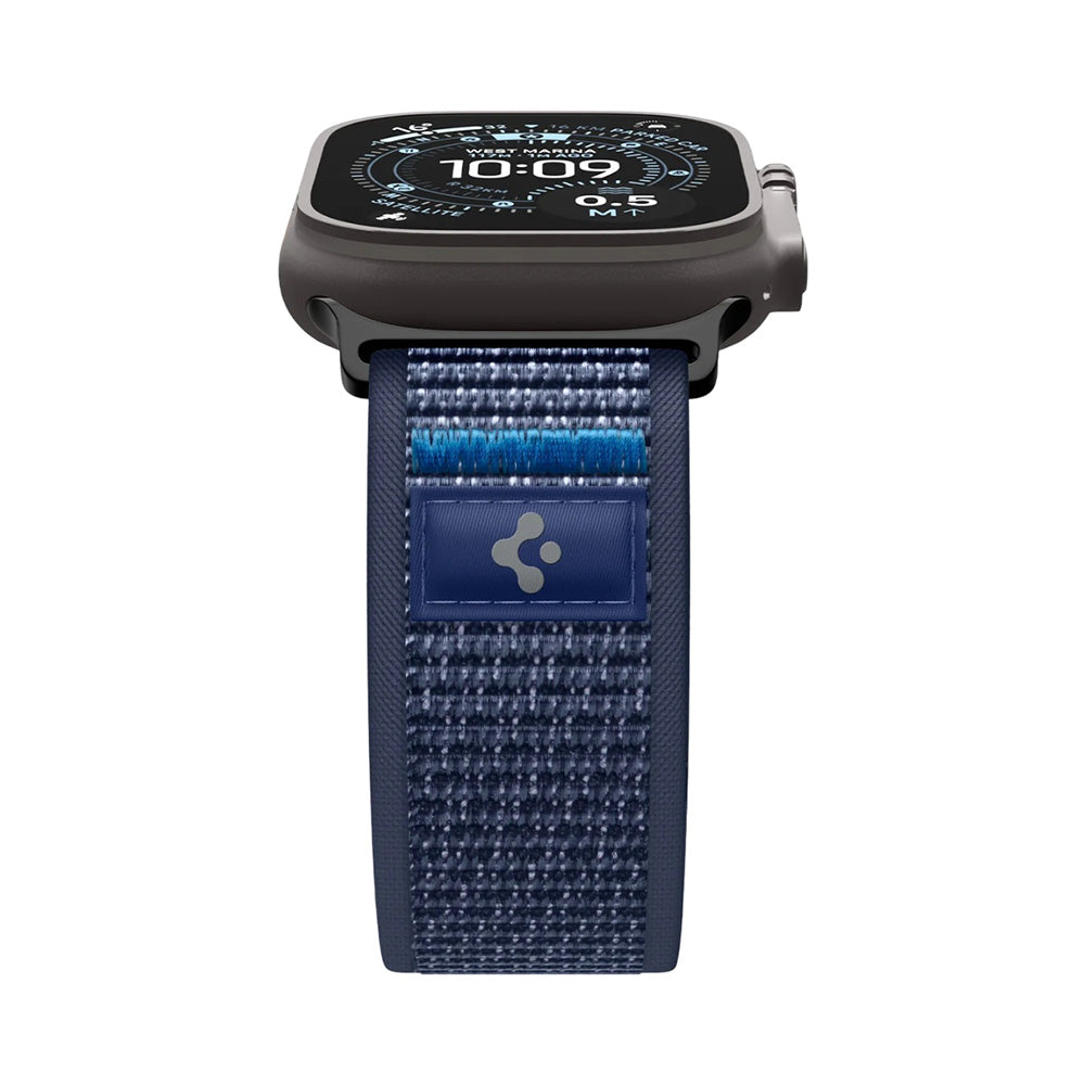 Spigen Athlex Air 2 reim for Apple Watch 49mm / 46mm / 45mm / 44mm Series, Marineblå AMP10608
