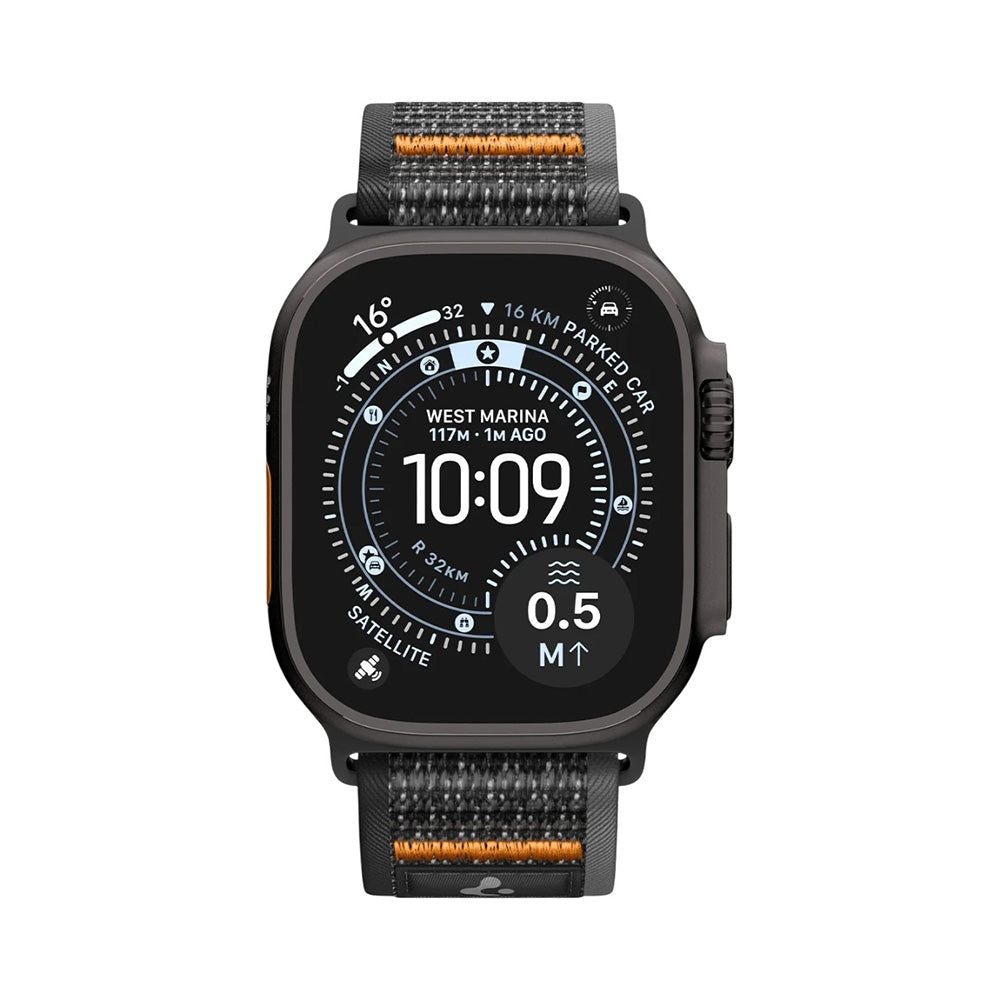 Spigen Athlex Air 2 reim for Apple Watch 49mm / 46mm / 45mm / 44mm Series, Oransje AMP10607