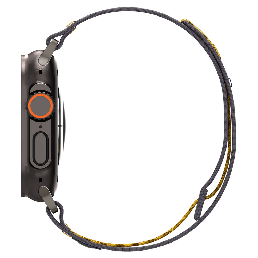 Spigen Athlex Air reim for Apple Watch 49mm / 46mm / 45mm / 44mm Series, Grå AMP09034