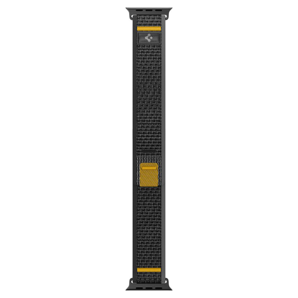Spigen Athlex Air reim for Apple Watch 49mm / 46mm / 45mm / 44mm Series, Svart AMP09033
