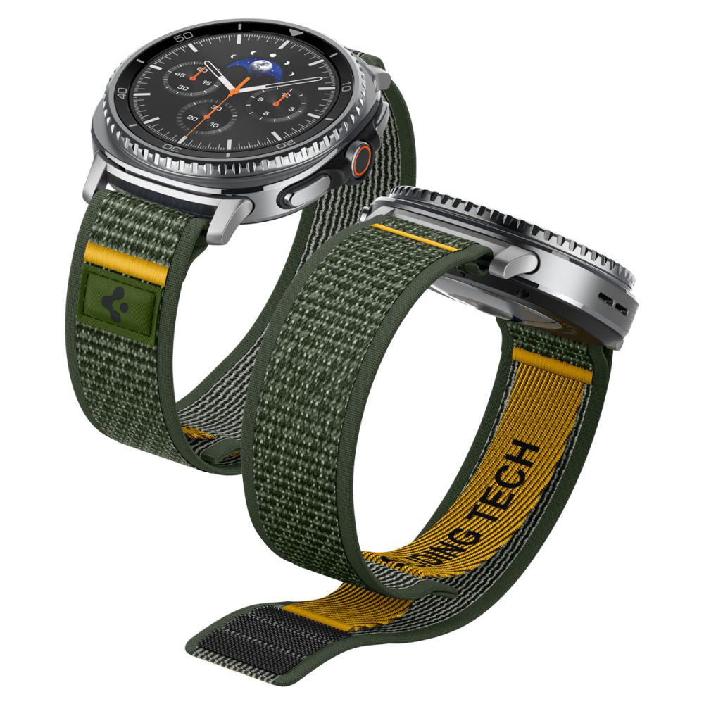 Spigen Athlex Air reim for Samsung Galaxy Watch8 / Watch8 Classic Series, Grønn AMP10113