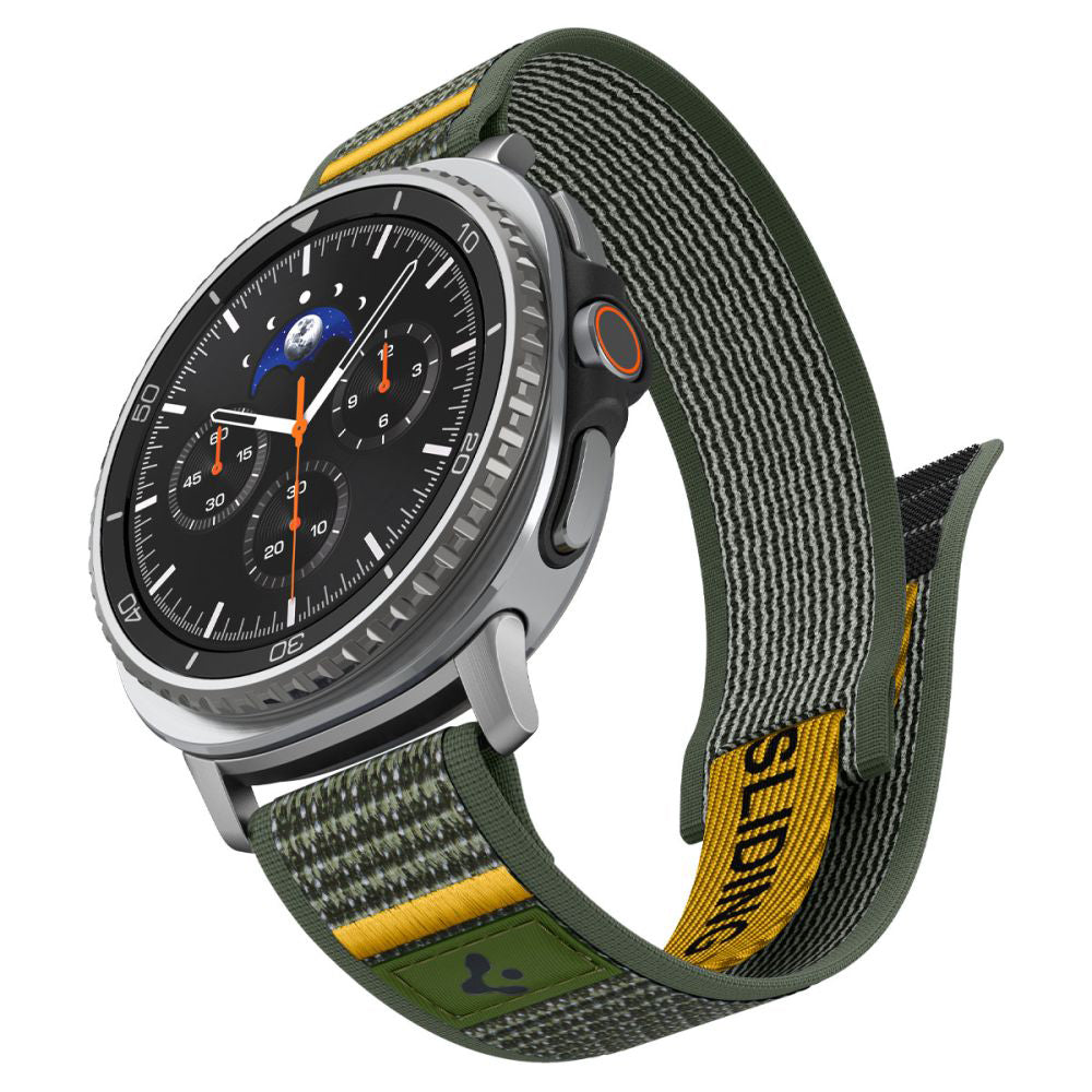 Spigen Athlex Air reim for Samsung Galaxy Watch8 / Watch8 Classic Series, Grønn AMP10113