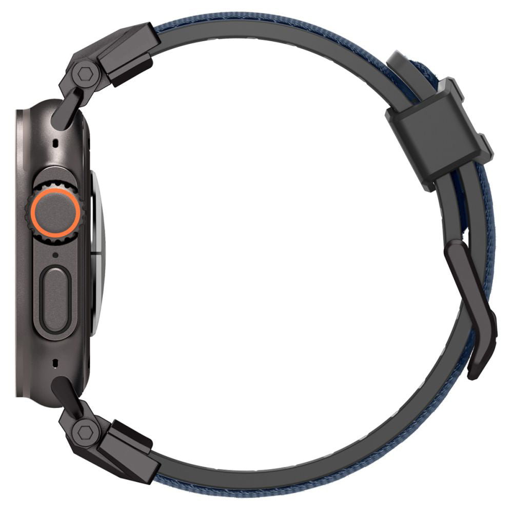 Spigen DuraPro Armor reim for Apple Watch 49mm / 46mm / 45mm / 44mm / 42mm Series, Marineblå AMP09103