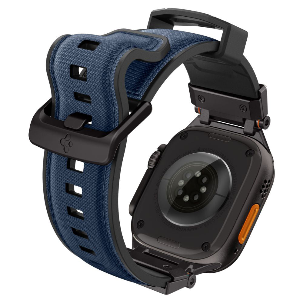 Spigen DuraPro Armor reim for Apple Watch 49mm / 46mm / 45mm / 44mm / 42mm Series, Marineblå AMP09103