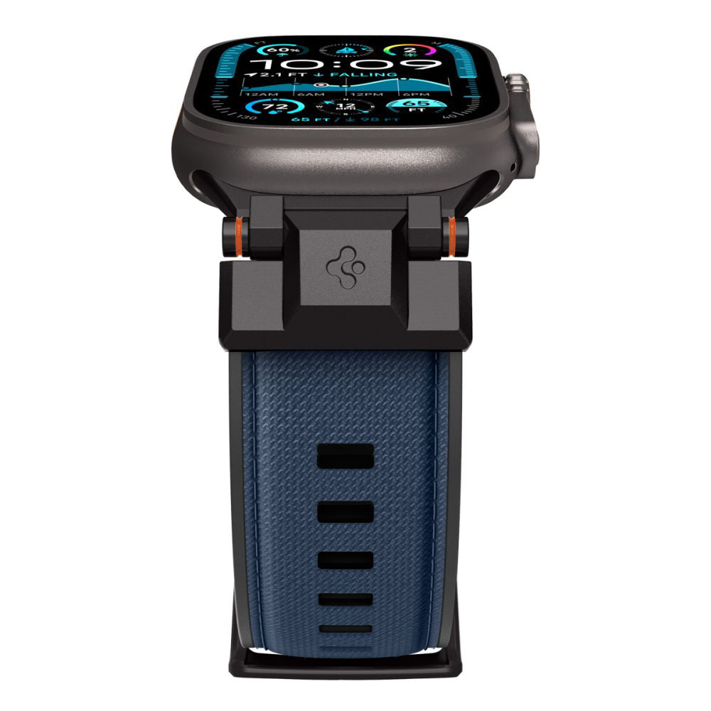 Spigen DuraPro Armor reim for Apple Watch 49mm / 46mm / 45mm / 44mm / 42mm Series, Marineblå AMP09103