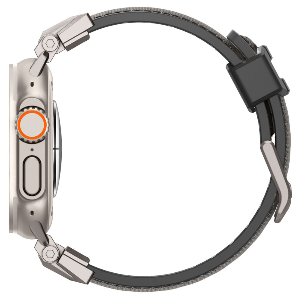 Spigen DuraPro Armor reim for Apple Watch 49mm / 46mm / 45mm / 44mm / 42mm Series, Grå AMP09104