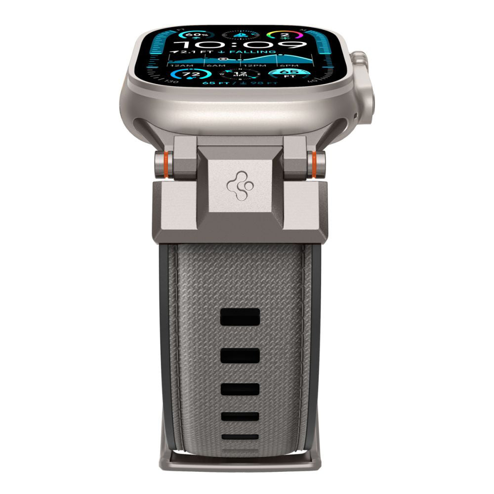 Spigen DuraPro Armor reim for Apple Watch 49mm / 46mm / 45mm / 44mm / 42mm Series, Grå AMP09104