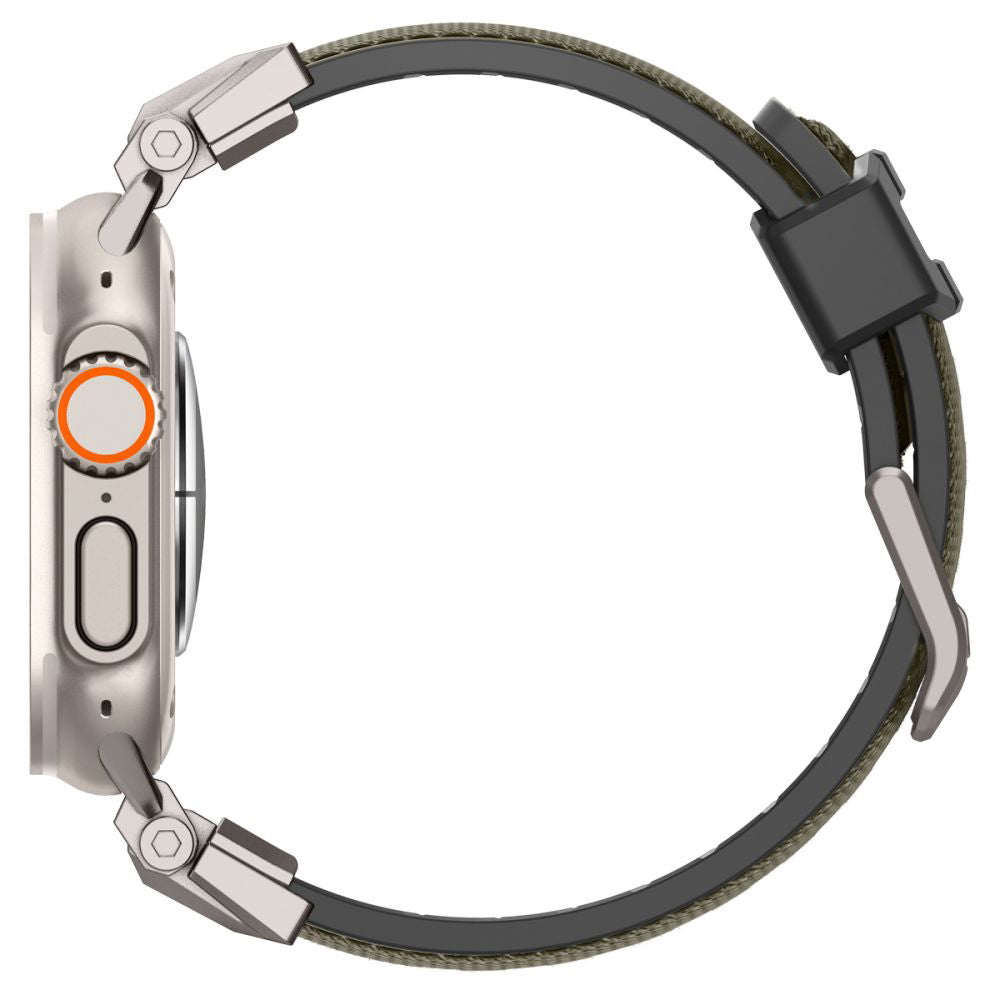 Spigen DuraPro Armor reim for Apple Watch 49mm / 46mm / 45mm / 44mm / 42mm Series, Grønn AMP09102