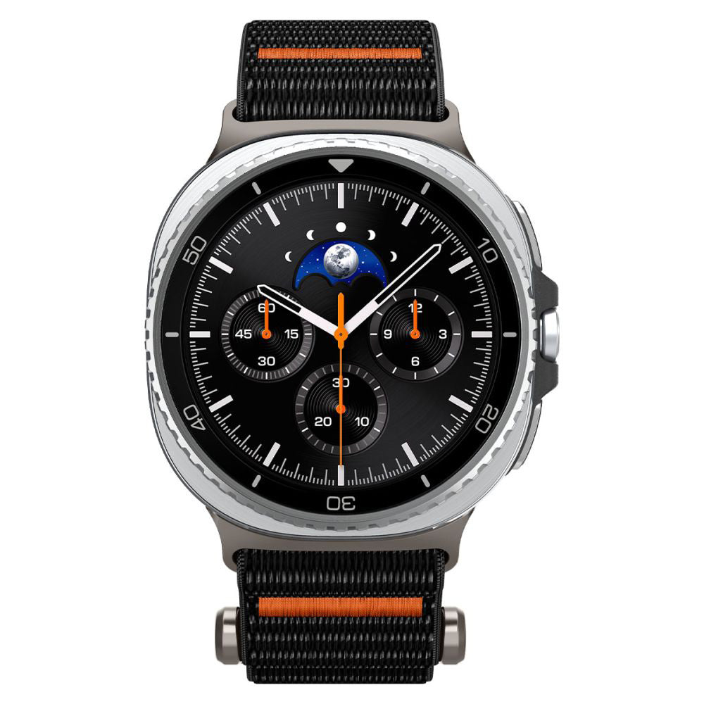 Spigen DuraPro Flex reim for Samsung Galaxy Watch8 / Watch8 Classic Series, Svart AMP10116
