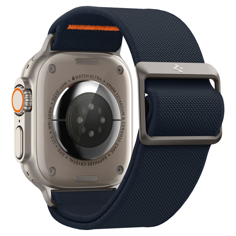 Spigen Fit Lite Ultra reim for Apple Watch 49mm / 46mm / 45mm / 44mm / 42mm Series, Marineblå AMP05984