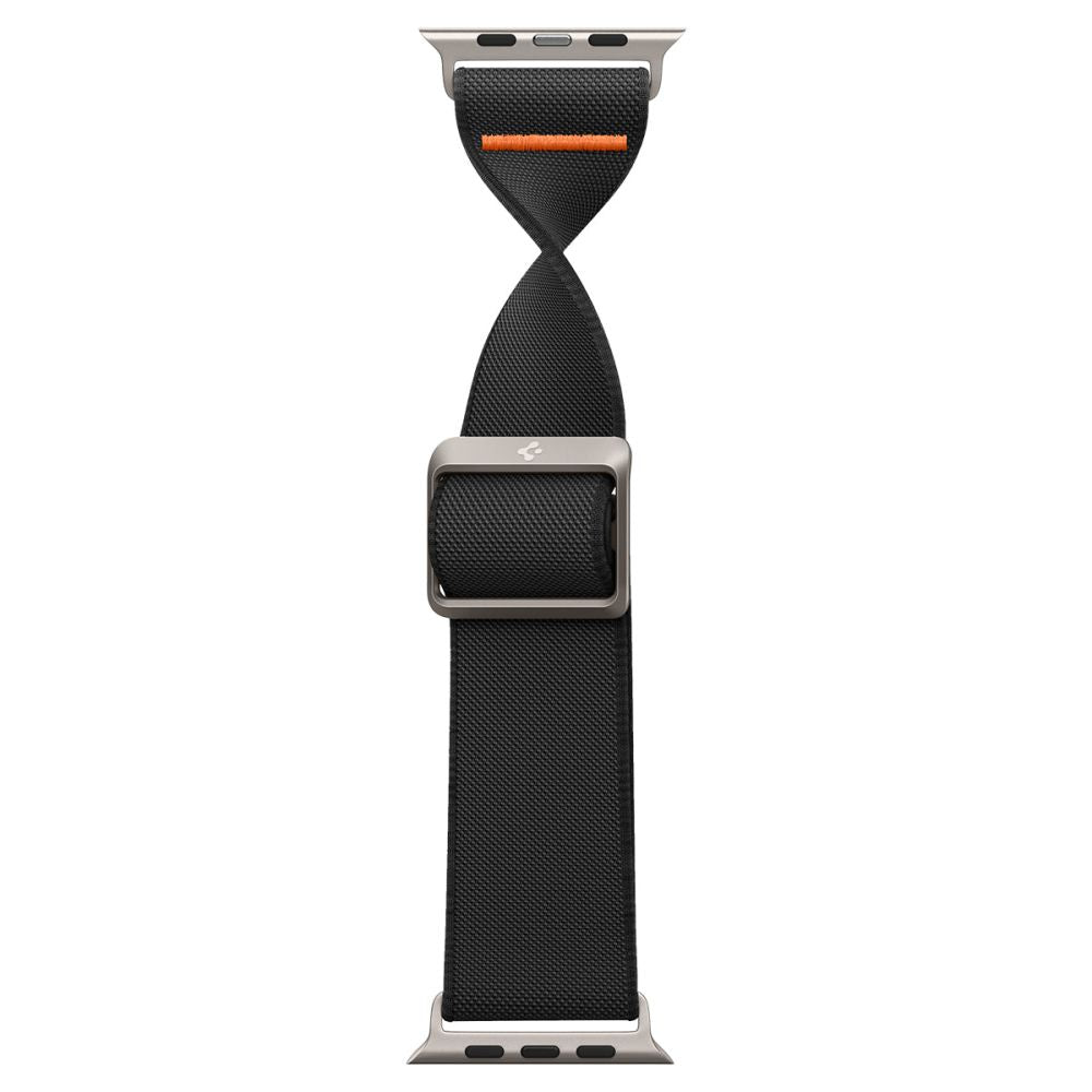 Spigen Fit Lite Ultra reim for Apple Watch 49mm / 46mm / 45mm / 44mm / 42mm Series, Svart AMP05983
