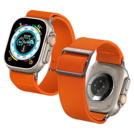 Spigen Fit Lite Ultra reim for Apple Watch 49mm / 46mm / 45mm / 44mm / 42mm Series, Oransje