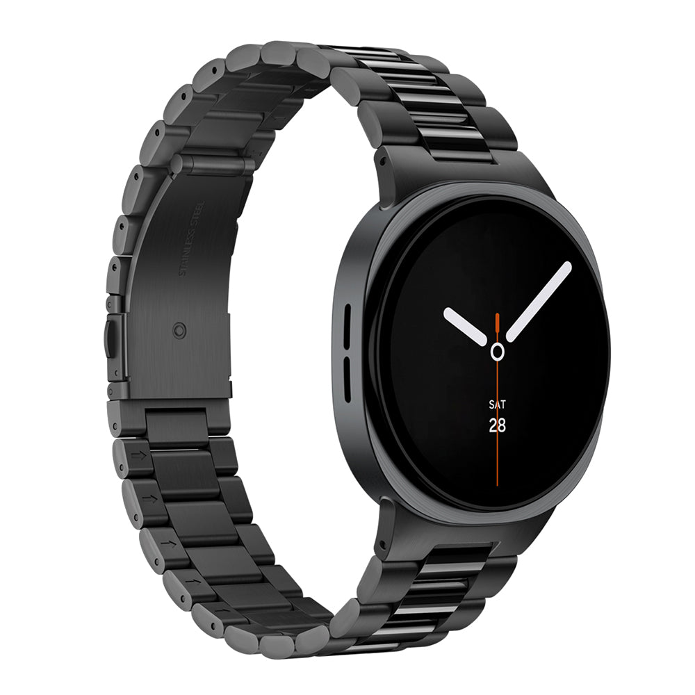 Spigen Modern Fit 316L rem for Samsung Galaxy Watch9 / Watch8 / Watch8 Classic Series, svart AMP11608