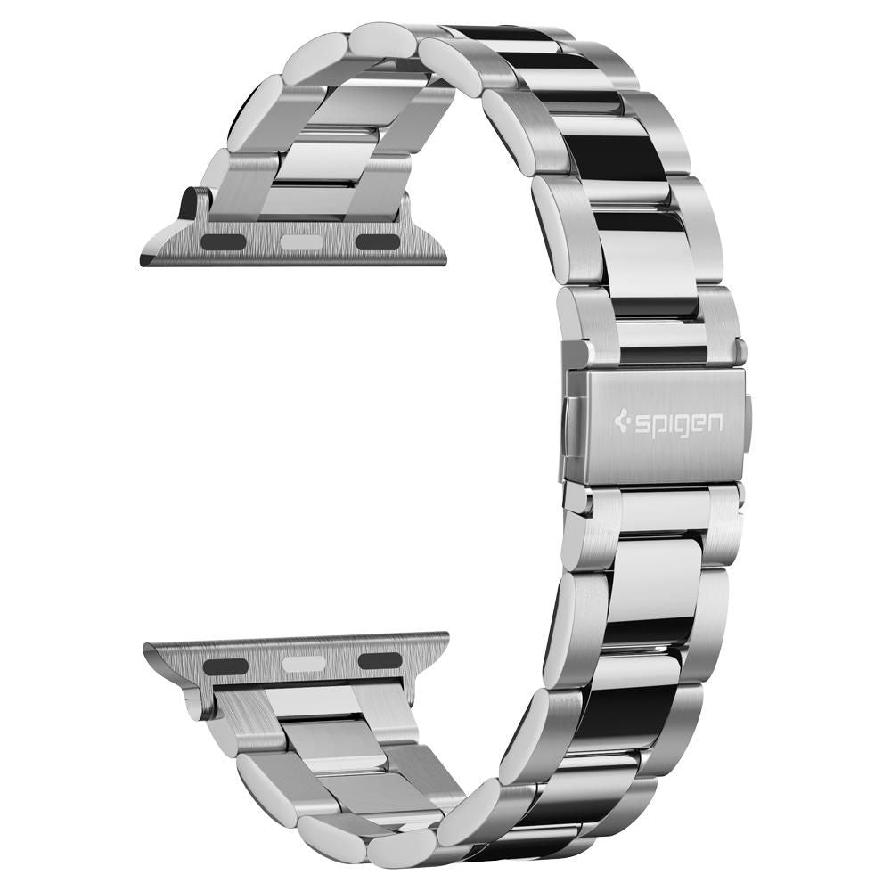 Spigen Modern Fit reim for Apple Watch 42mm / 41mm / 40mm / 38mm Series, Sølv 061MP25943