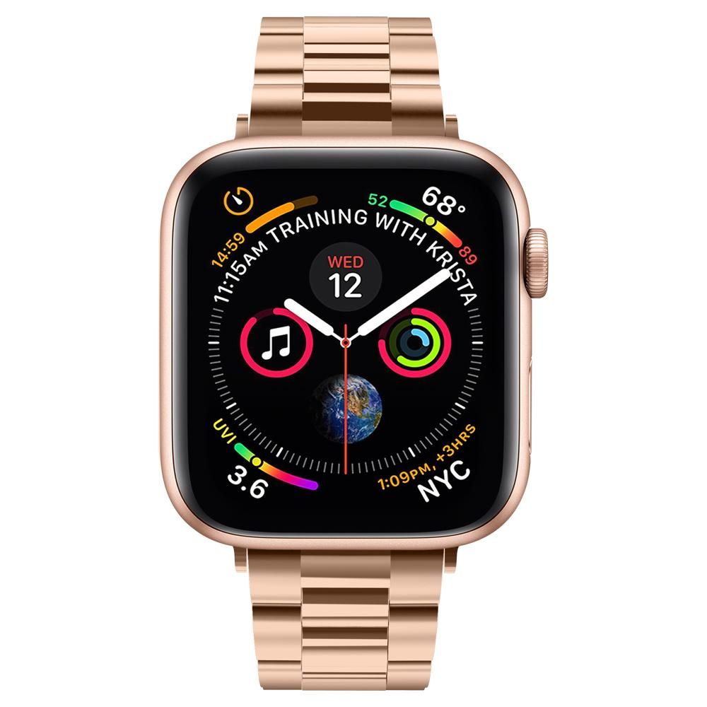 Spigen Modern Fit reim for Apple Watch 42mm / 41mm / 40mm / 38mm Series, Rosa Gull 061MP25944